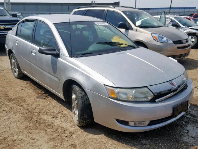 1G8AL52FX3Z140738 - 2003 SATURN ION LEVEL SILVER photo 1