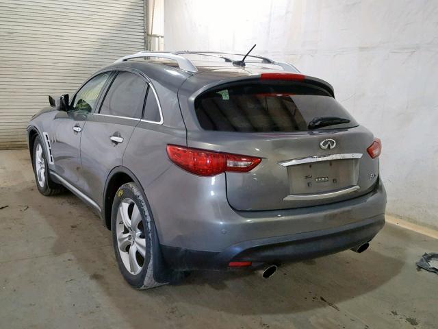 JN8AS1MW2AM850567 - 2010 INFINITI FX35 BROWN photo 3