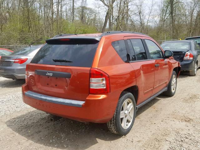 1J4FT47A19D124771 - 2009 JEEP COMPASS SP 橙色 照片 4