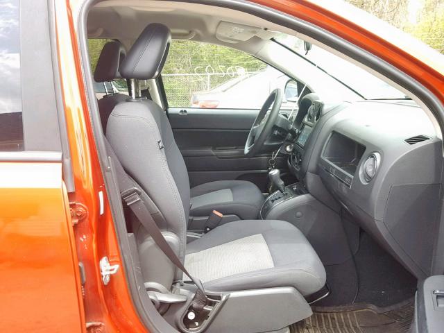 1J4FT47A19D124771 - 2009 JEEP COMPASS SP 橙色 照片 5