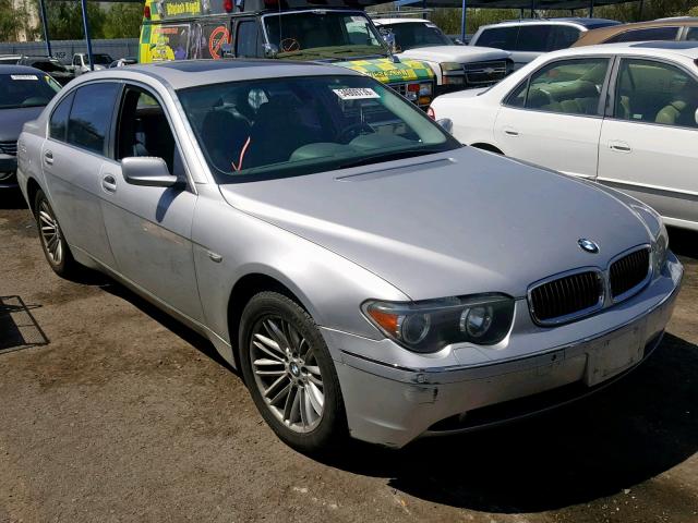 WBAGN63424DS47128 - 2004 BMW 745 LI SILVER photo 1