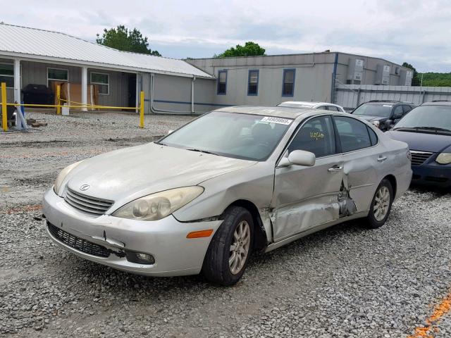 JTHBF30G330140018 - 2003 LEXUS ES 300 SILVER photo 2