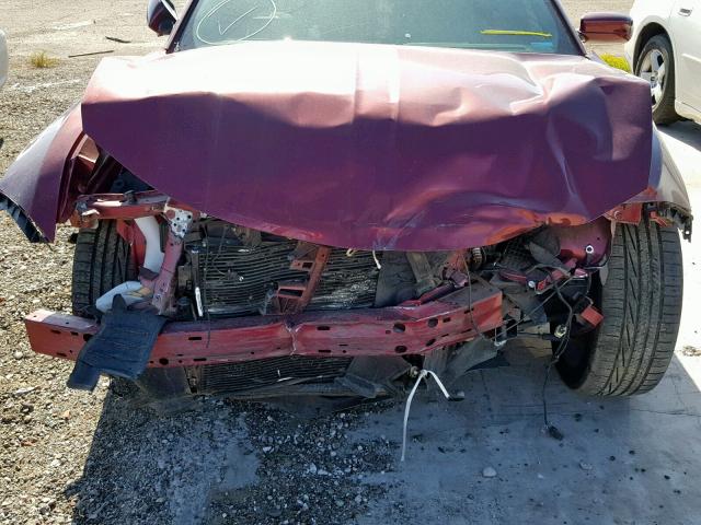 2C3CDXHG5HH664432 - 2017 DODGE CHARGER SX RED photo 9