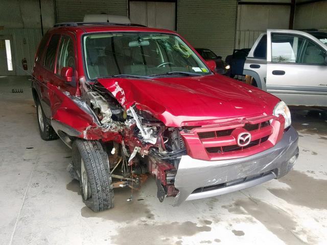 4F2CZ94136KM34002 - 2006 MAZDA TRIBUTE S BURGUNDY photo 1