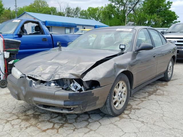 1G3WH52H21F274169 - 2001 OLDSMOBILE INTRIGUE G BROWN photo 2