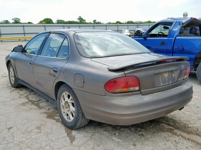 1G3WH52H21F274169 - 2001 OLDSMOBILE INTRIGUE G BROWN photo 3