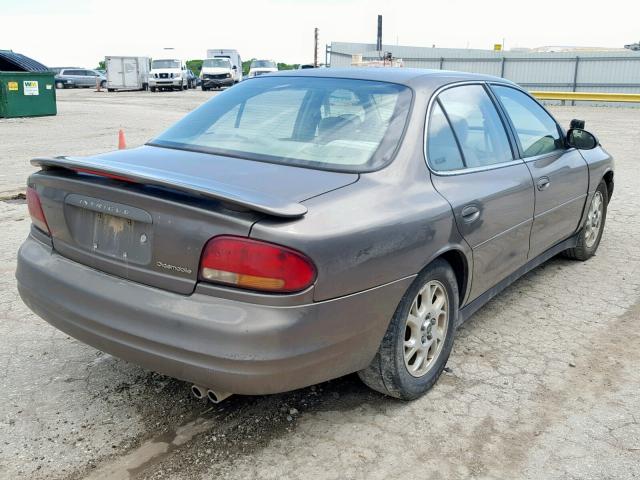 1G3WH52H21F274169 - 2001 OLDSMOBILE INTRIGUE G BROWN photo 4