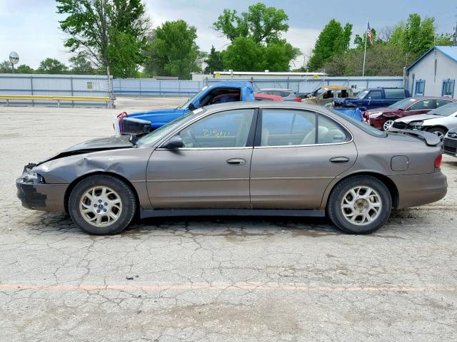 1G3WH52H21F274169 - 2001 OLDSMOBILE INTRIGUE G BROWN photo 9