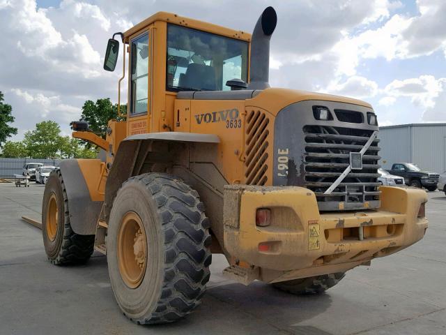 L90EV67878 - 2006 VOLVO L90E YELLOW photo 3