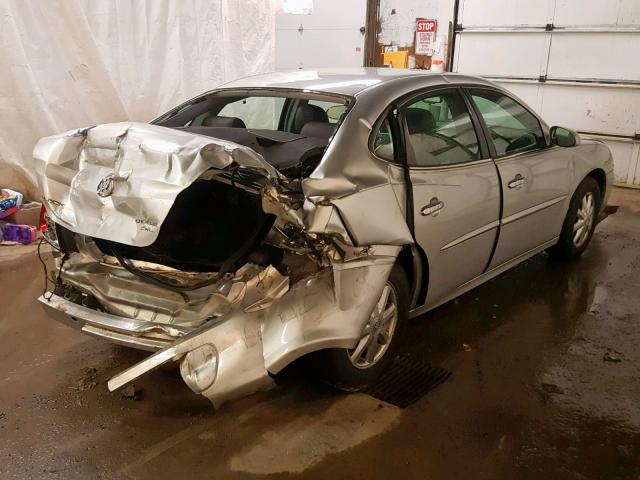 2G4WD562X51316355 - 2005 BUICK LACROSSE C SILVER photo 4