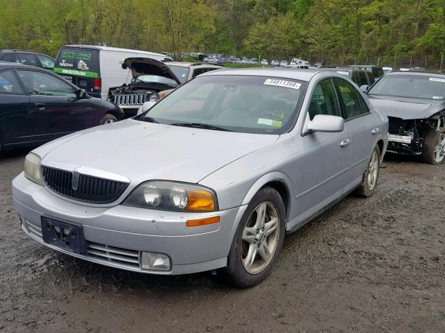 1LNHM86S4YY788871 - 2000 LINCOLN LS SILVER photo 2