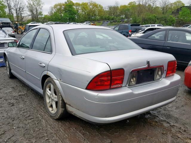 1LNHM86S4YY788871 - 2000 LINCOLN LS SILVER photo 3