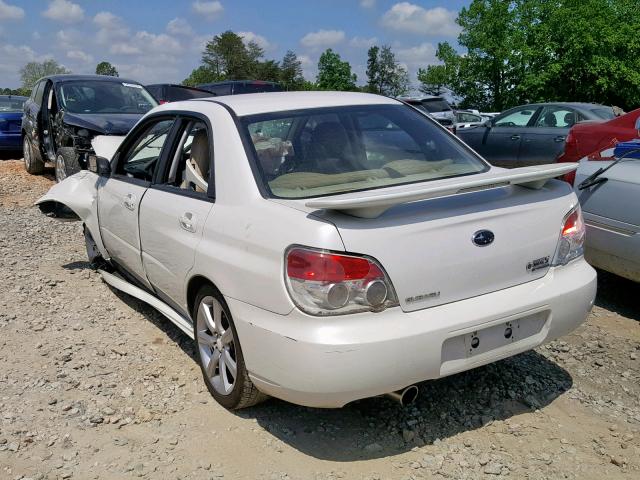 JF1GD74637G522459 - 2007 SUBARU IMPREZA WR WHITE photo 3