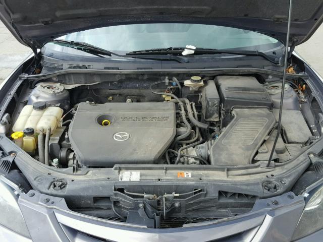 JM1BK323771626175 - 2007 MAZDA 3 S GRAY photo 7