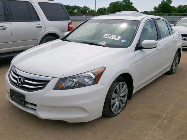 1HGCP2F88CA126009 - 2012 HONDA ACCORD EXL WHITE photo 2