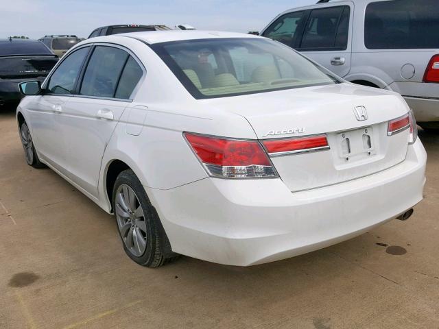 1HGCP2F88CA126009 - 2012 HONDA ACCORD EXL WHITE photo 3