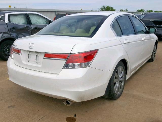 1HGCP2F88CA126009 - 2012 HONDA ACCORD EXL WHITE photo 4