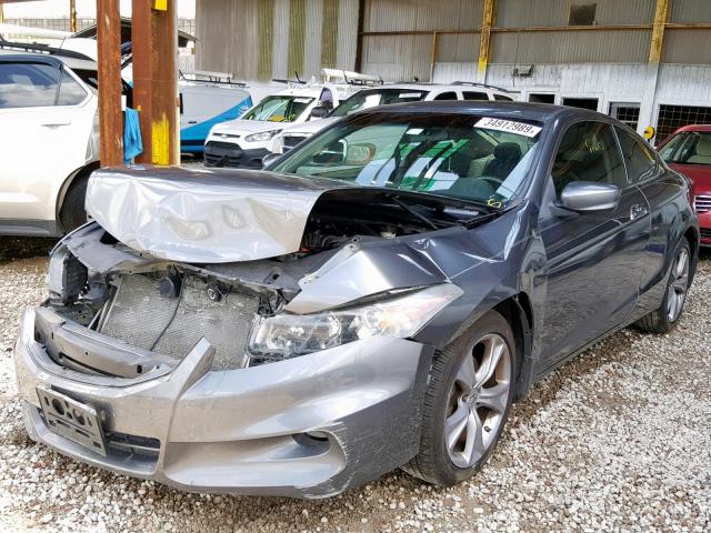 1HGCS2B84CA008527 - 2012 HONDA ACCORD EXL GRAY photo 2