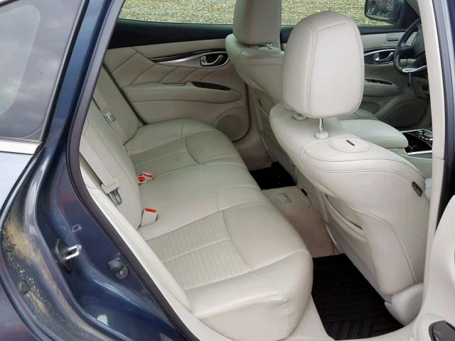 JN1AY1APXCM530247 - 2012 INFINITI M56 BLUE photo 6