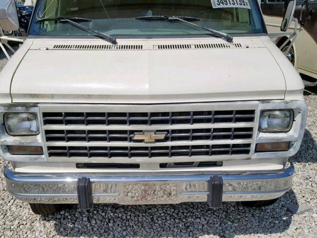 1GBJG31K8SF244646 - 1996 CHEVROLET G30 VAN CREAM photo 7