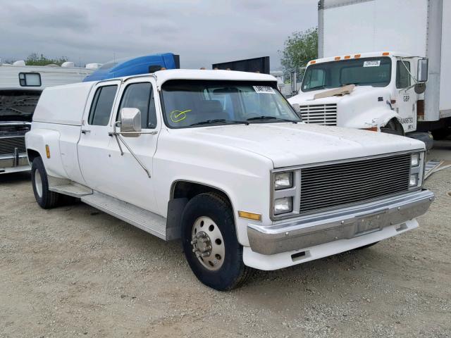 1GTHC33W3GS506979 - 1986 GMC C3500 WHITE photo 1