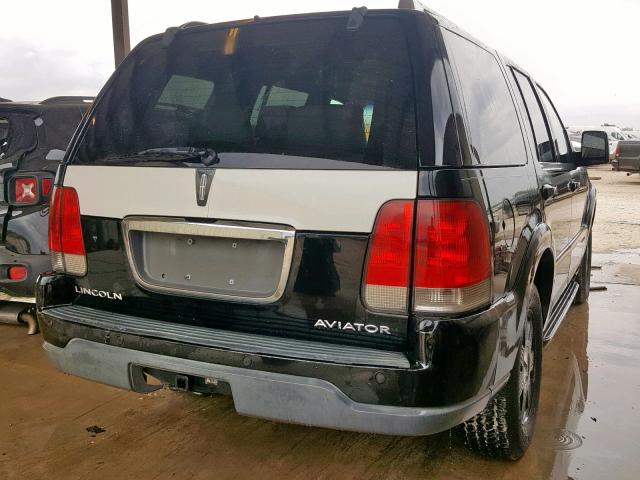 5LMEU68H73ZJ38196 - 2003 LINCOLN AVIATOR 黑色 照片 4