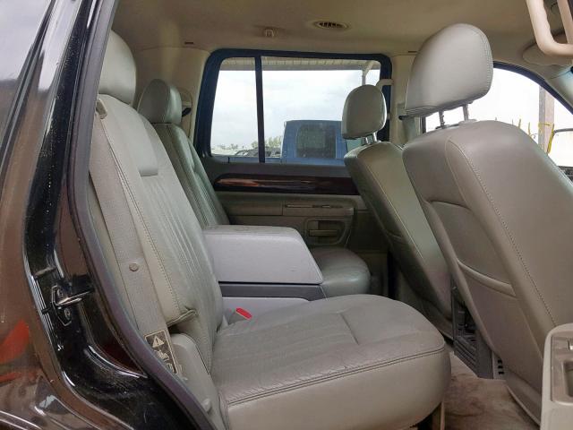 5LMEU68H73ZJ38196 - 2003 LINCOLN AVIATOR 黑色 照片 6