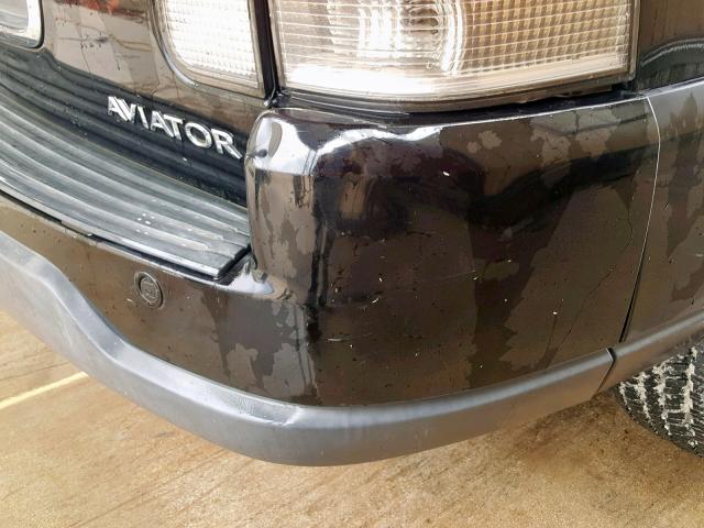 5LMEU68H73ZJ38196 - 2003 LINCOLN AVIATOR 黑色 照片 9