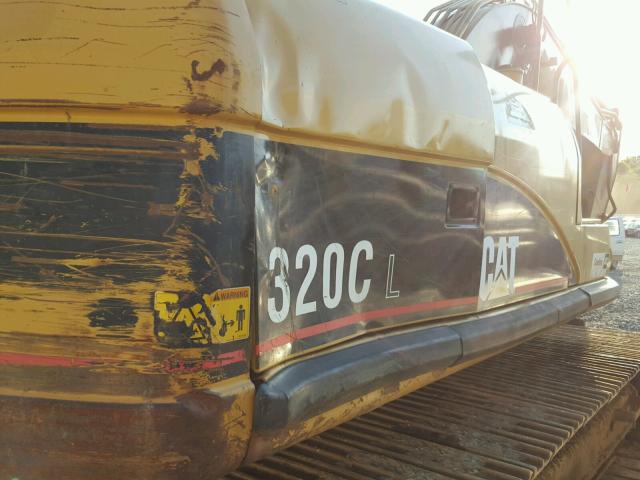 CAT0320CEPAB06592 - 2006 CATERPILLAR 320CL  YELLOW photo 10