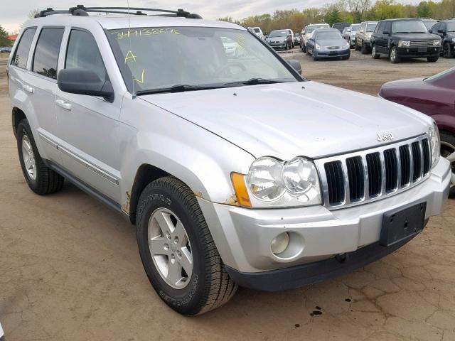 1J4HR58N95C548486 - 2005 JEEP GRAND CHER SILVER photo 1