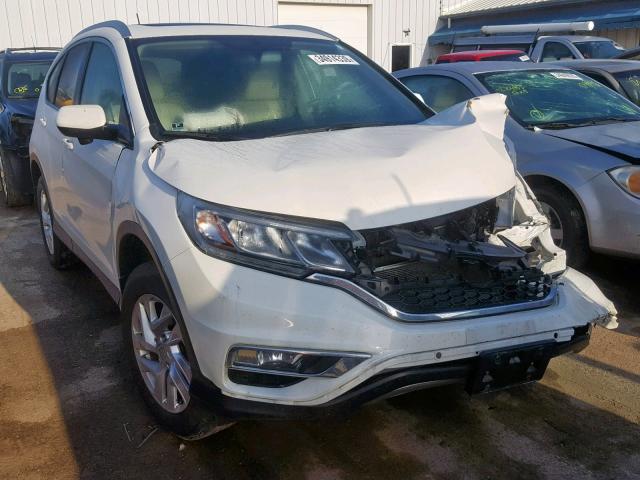 5J6RM4H78GL102430 - 2016 HONDA CR-V EXL WHITE photo 1