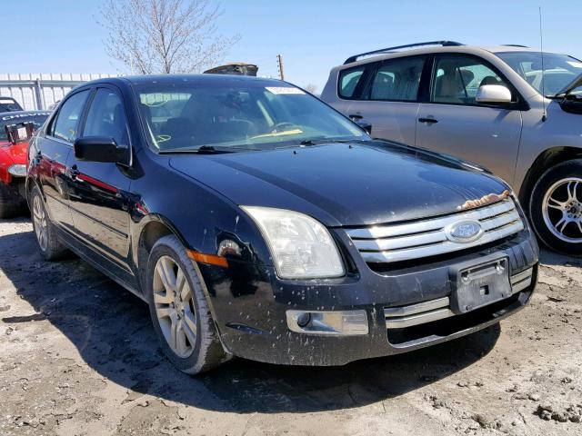 3FAHP08128R234279 - 2008 FORD FUSION SEL BLACK photo 1