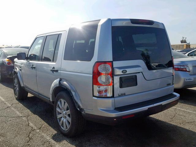 SALAG2D44DA652539 - 2013 LAND ROVER LR4 HSE SILVER photo 3