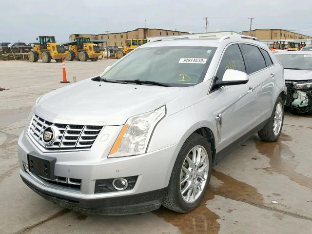 3GYFNDE37ES597230 - 2014 CADILLAC SRX PREMIU SILVER photo 2