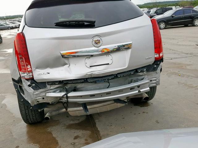 3GYFNDE37ES597230 - 2014 CADILLAC SRX PREMIU SILVER photo 9