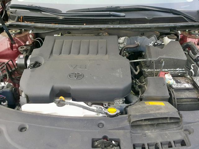 4T1BK1EB7FU177130 - 2015 TOYOTA AVALON XLE BURGUNDY photo 7