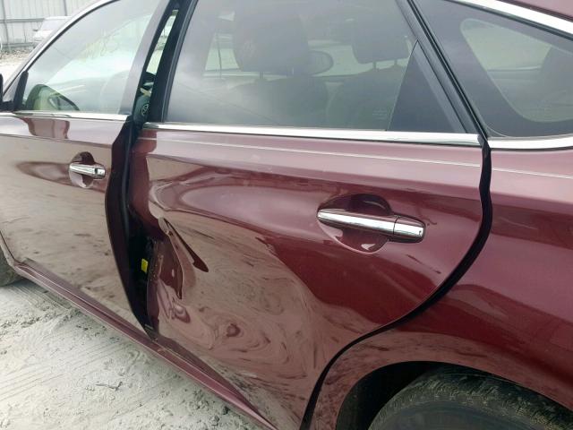 4T1BK1EB7FU177130 - 2015 TOYOTA AVALON XLE BURGUNDY photo 9