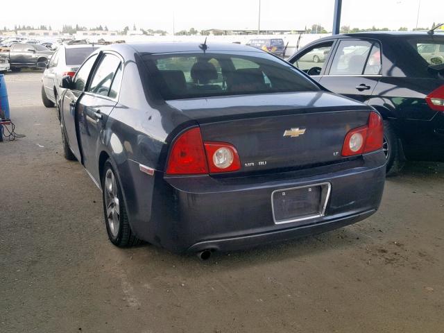 1G1ZH57B68F186021 - 2008 CHEVROLET MALIBU 1LT GRAY photo 3