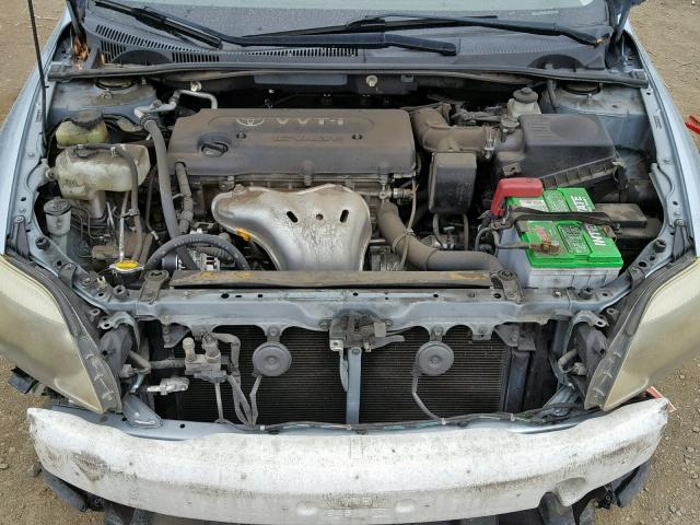 JTKDE177970195613 - 2007 TOYOTA SCION TC BLUE photo 7