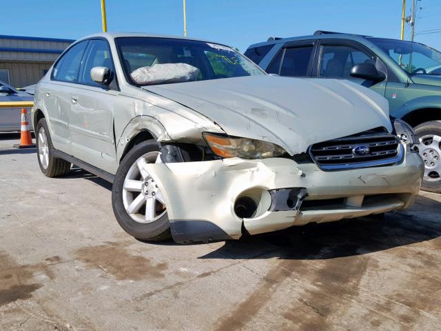 4S4BL62CX67208828 - 2006 SUBARU LEGACY OUT GOLD photo 1