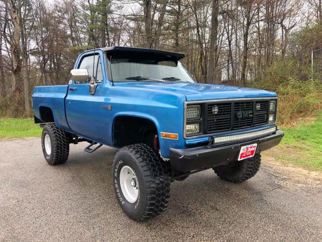 2GTEK14H7D1519952 - 1983 GMC K1500 BLUE photo 2