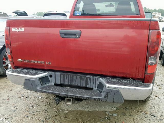 1GCDS146248102536 - 2004 CHEVROLET COLORADO RED photo 6