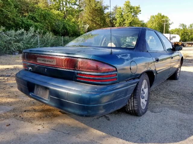 2B3ED46F8PH527675 - 1993 DODGE INTREPID GREEN photo 4