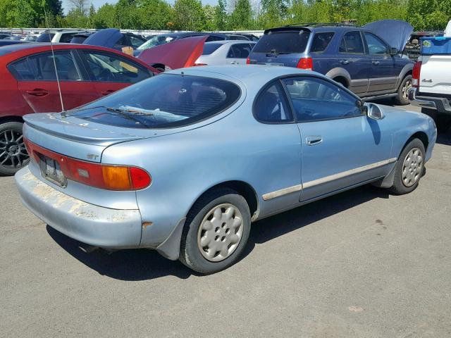 JT2ST87N7M0062395 - 1991 TOYOTA CELICA GT BLUE photo 4