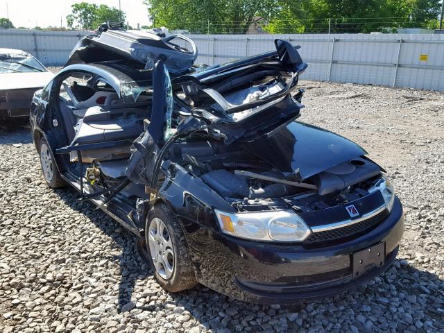 1G8AJ52F94Z217123 - 2004 SATURN ION LEVEL BLACK photo 1