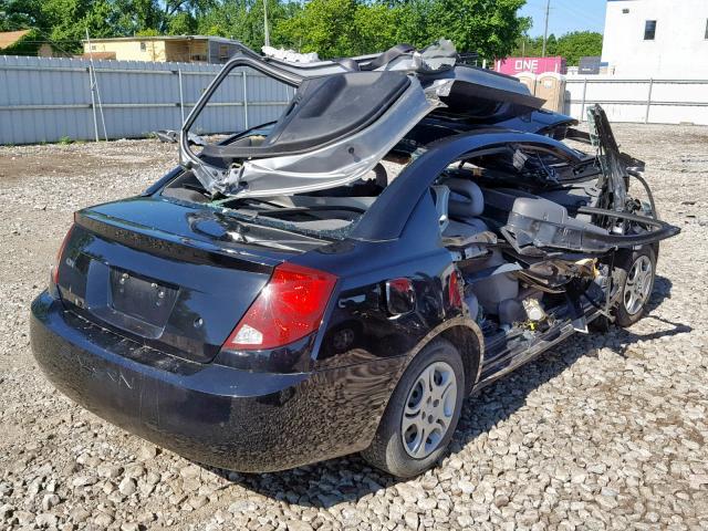 1G8AJ52F94Z217123 - 2004 SATURN ION LEVEL BLACK photo 4