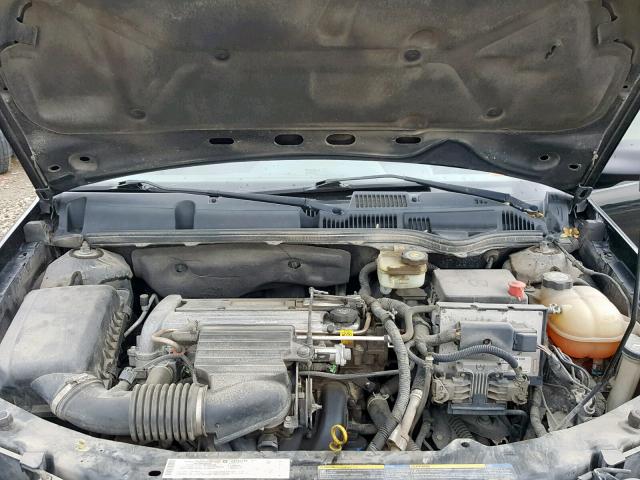 1G8AJ52F94Z217123 - 2004 SATURN ION LEVEL BLACK photo 7
