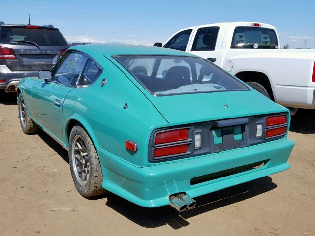 HLS30202868 - 1975 DATSUN 280Z GREEN photo 3