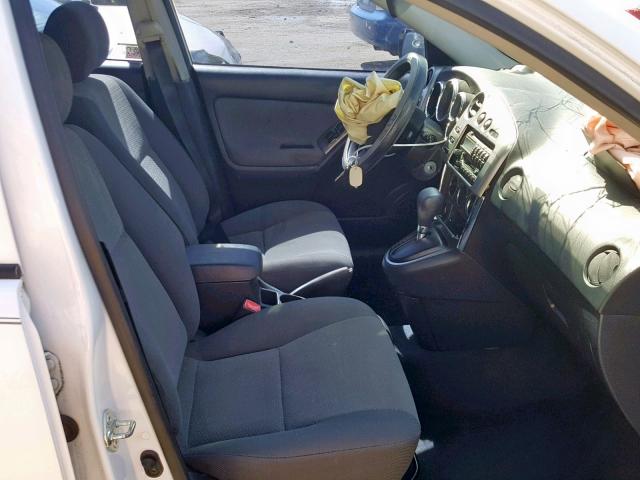 2T1KR32E54C240598 - 2004 TOYOTA MATRIX 白色 照片 5