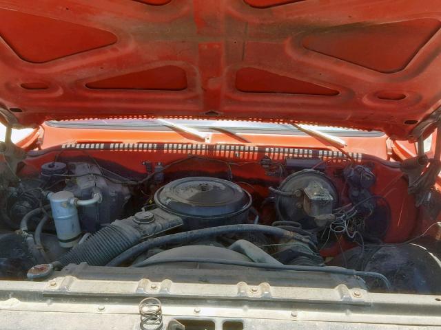 CKL14AF358302 - 1980 CHEVROLET 1/2 TON RED photo 7